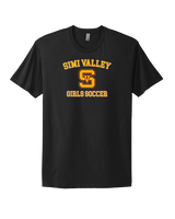 Simi Valley HS Girls Soccer Custom 1 - Mens Select Cotton T-Shirt