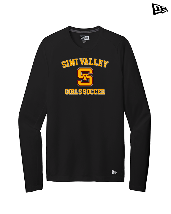 Simi Valley HS Girls Soccer Custom 1 - New Era Performance Long Sleeve