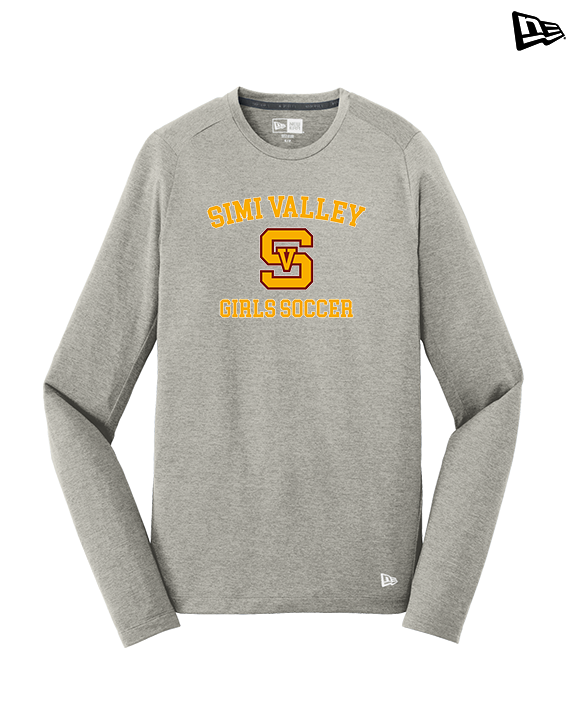 Simi Valley HS Girls Soccer Custom 1 - New Era Performance Long Sleeve