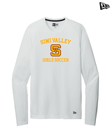 Simi Valley HS Girls Soccer Custom 1 - New Era Performance Long Sleeve