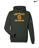 Simi Valley HS Girls Soccer Custom 1 - Nike Club Fleece Hoodie