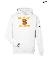 Simi Valley HS Girls Soccer Custom 1 - Nike Club Fleece Hoodie