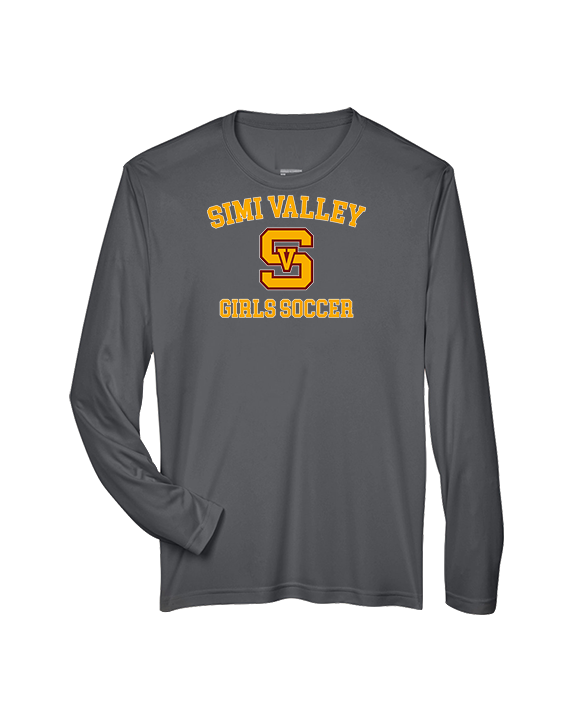 Simi Valley HS Girls Soccer Custom 1 - Performance Longsleeve