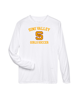 Simi Valley HS Girls Soccer Custom 1 - Performance Longsleeve