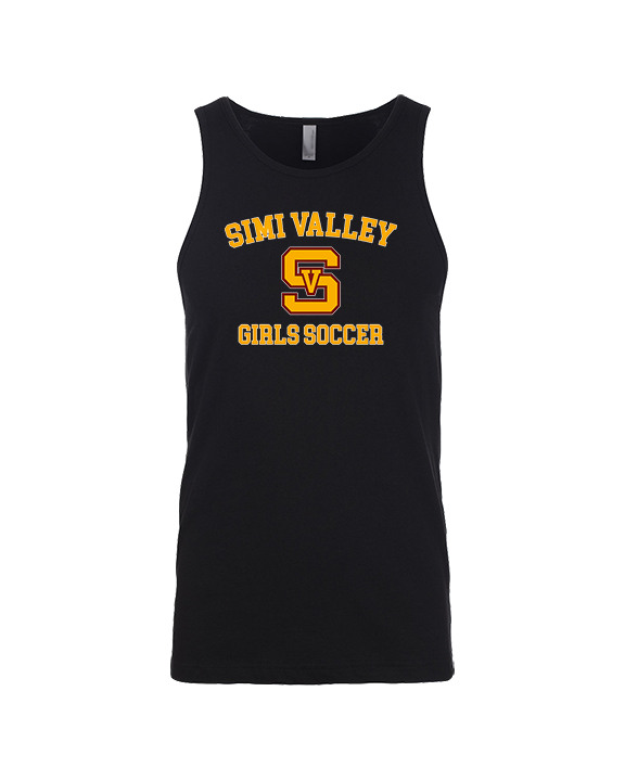 Simi Valley HS Girls Soccer Custom 1 - Tank Top