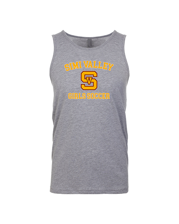 Simi Valley HS Girls Soccer Custom 1 - Tank Top