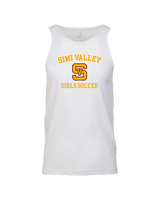 Simi Valley HS Girls Soccer Custom 1 - Tank Top