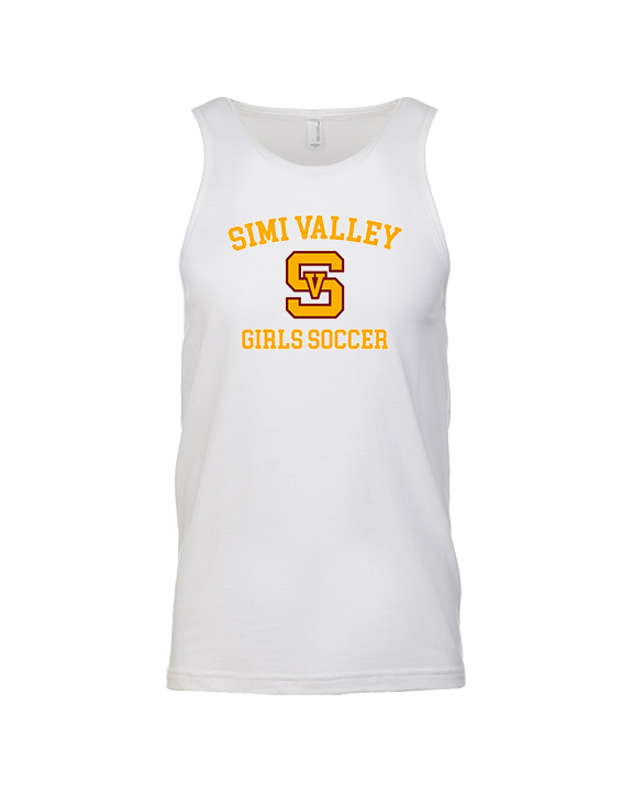 Simi Valley HS Girls Soccer Custom 1 - Tank Top