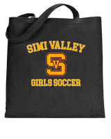 Simi Valley HS Girls Soccer Custom 1 - Tote