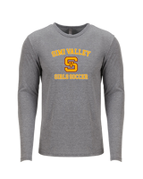 Simi Valley HS Girls Soccer Custom 1 - Tri-Blend Long Sleeve