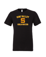 Simi Valley HS Girls Soccer Custom 1 - Tri-Blend Shirt