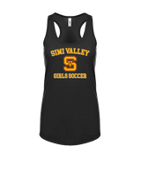 Simi Valley HS Girls Soccer Custom 1 - Womens Tank Top