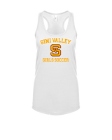 Simi Valley HS Girls Soccer Custom 1 - Womens Tank Top