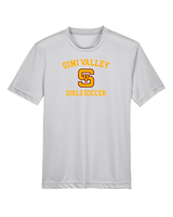 Simi Valley HS Girls Soccer Custom 1 - Youth Performance Shirt