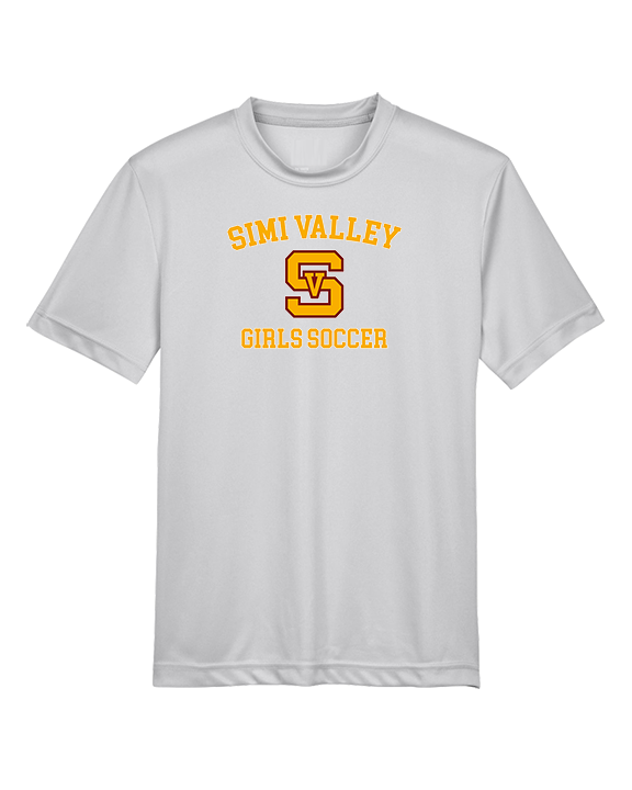 Simi Valley HS Girls Soccer Custom 1 - Youth Performance Shirt