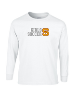 Simi Valley HS Girls Soccer Custom 2 - Cotton Longsleeve