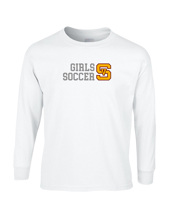 Simi Valley HS Girls Soccer Custom 2 - Cotton Longsleeve