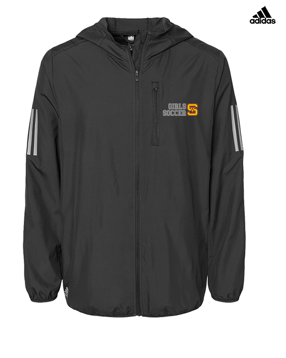 Simi Valley HS Girls Soccer Custom 2 - Mens Adidas Full Zip Jacket