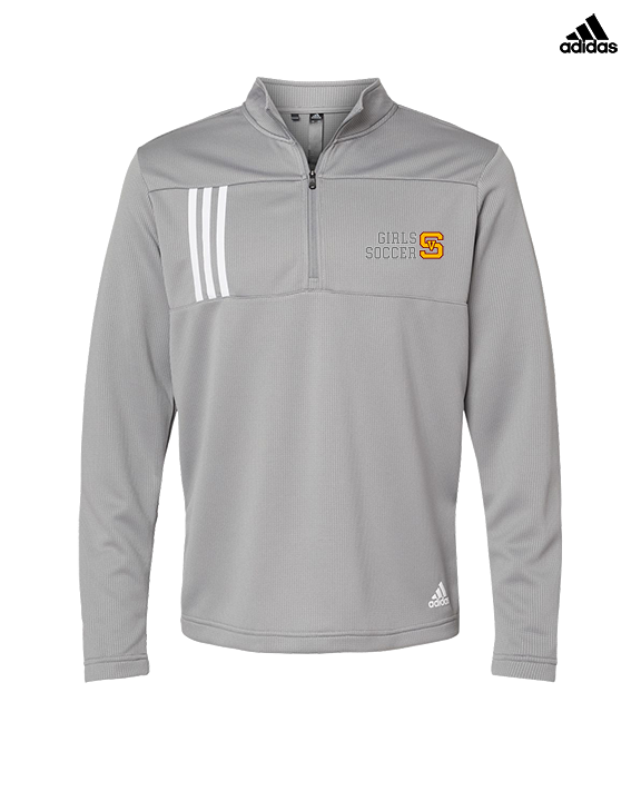 Simi Valley HS Girls Soccer Custom 2 - Mens Adidas Quarter Zip