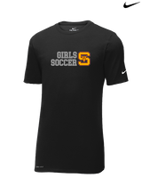 Simi Valley HS Girls Soccer Custom 2 - Mens Nike Cotton Poly Tee