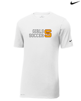 Simi Valley HS Girls Soccer Custom 2 - Mens Nike Cotton Poly Tee