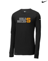 Simi Valley HS Girls Soccer Custom 2 - Mens Nike Longsleeve