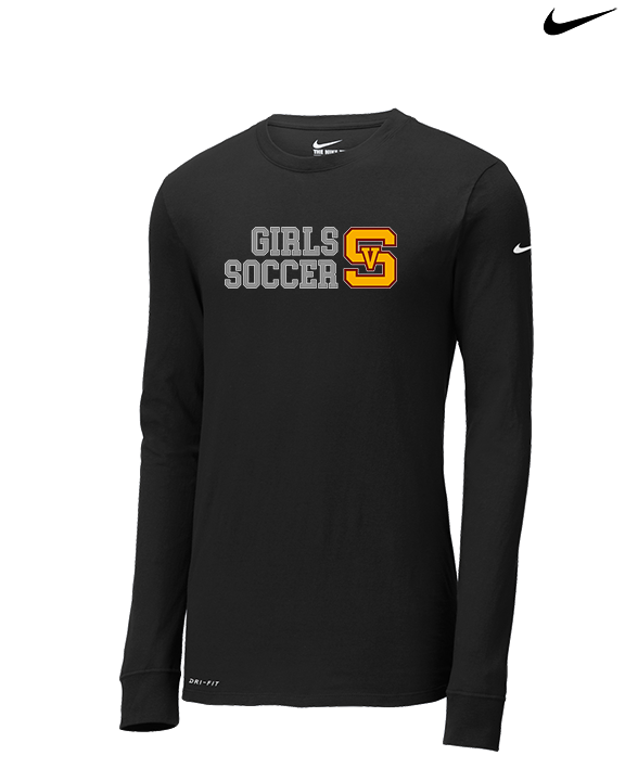 Simi Valley HS Girls Soccer Custom 2 - Mens Nike Longsleeve