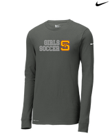 Simi Valley HS Girls Soccer Custom 2 - Mens Nike Longsleeve