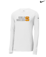 Simi Valley HS Girls Soccer Custom 2 - Mens Nike Longsleeve