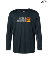 Simi Valley HS Girls Soccer Custom 2 - Mens Oakley Longsleeve