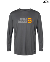 Simi Valley HS Girls Soccer Custom 2 - Mens Oakley Longsleeve