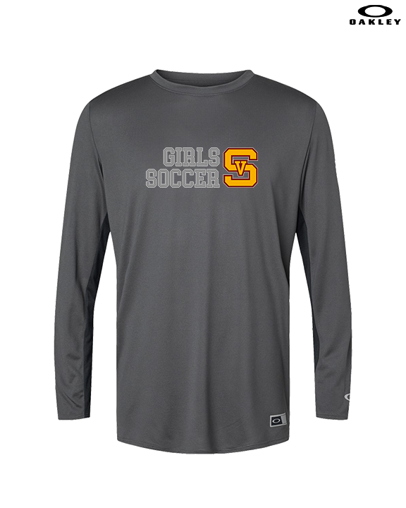 Simi Valley HS Girls Soccer Custom 2 - Mens Oakley Longsleeve