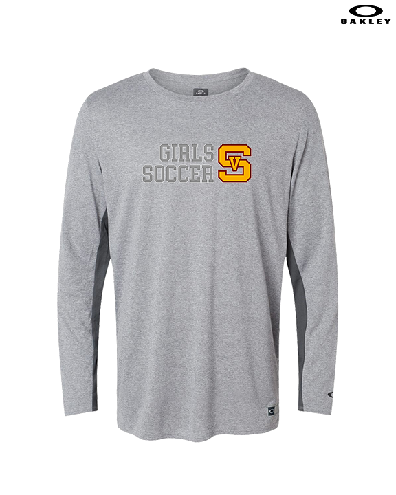 Simi Valley HS Girls Soccer Custom 2 - Mens Oakley Longsleeve