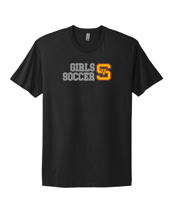 Simi Valley HS Girls Soccer Custom 2 - Mens Select Cotton T-Shirt