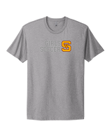 Simi Valley HS Girls Soccer Custom 2 - Mens Select Cotton T-Shirt