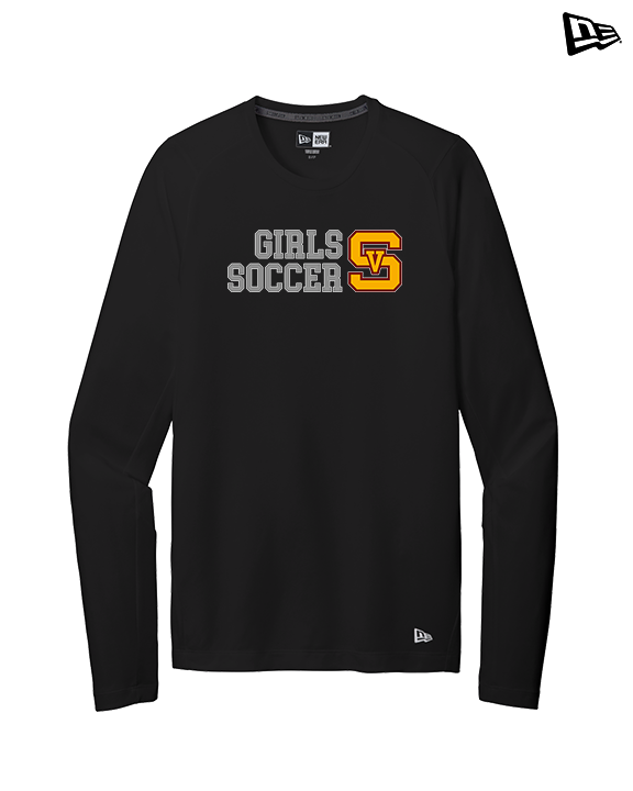 Simi Valley HS Girls Soccer Custom 2 - New Era Performance Long Sleeve