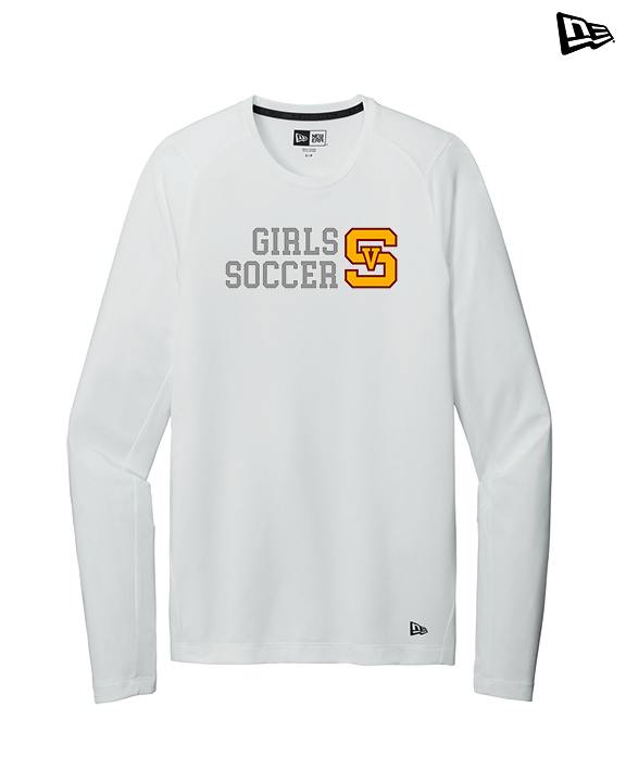 Simi Valley HS Girls Soccer Custom 2 - New Era Performance Long Sleeve