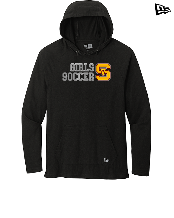 Simi Valley HS Girls Soccer Custom 2 - New Era Tri-Blend Hoodie