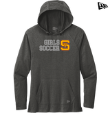 Simi Valley HS Girls Soccer Custom 2 - New Era Tri-Blend Hoodie