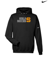 Simi Valley HS Girls Soccer Custom 2 - Nike Club Fleece Hoodie