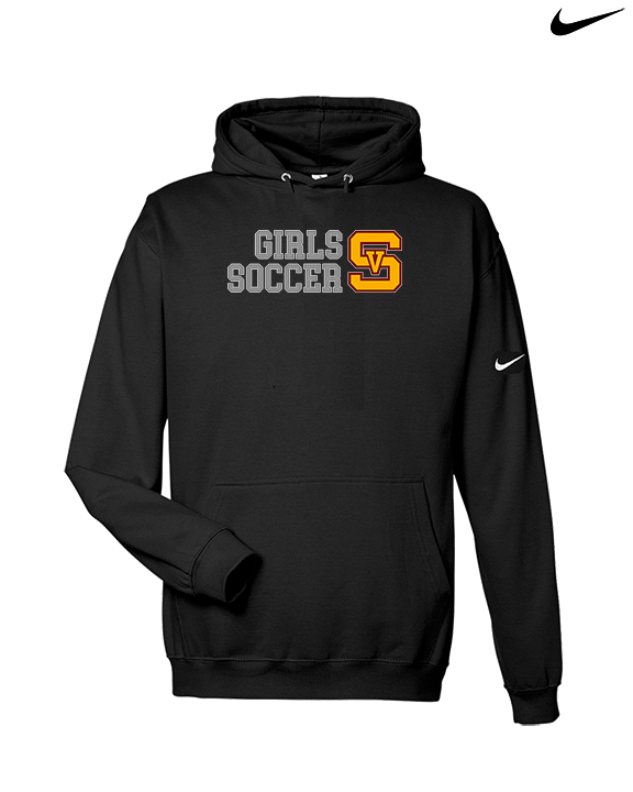 Simi Valley HS Girls Soccer Custom 2 - Nike Club Fleece Hoodie