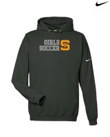 Simi Valley HS Girls Soccer Custom 2 - Nike Club Fleece Hoodie