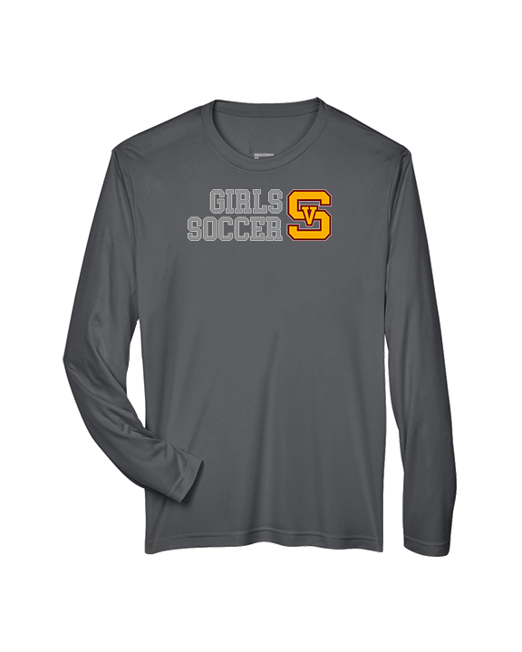 Simi Valley HS Girls Soccer Custom 2 - Performance Longsleeve