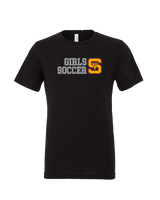 Simi Valley HS Girls Soccer Custom 2 - Tri-Blend Shirt