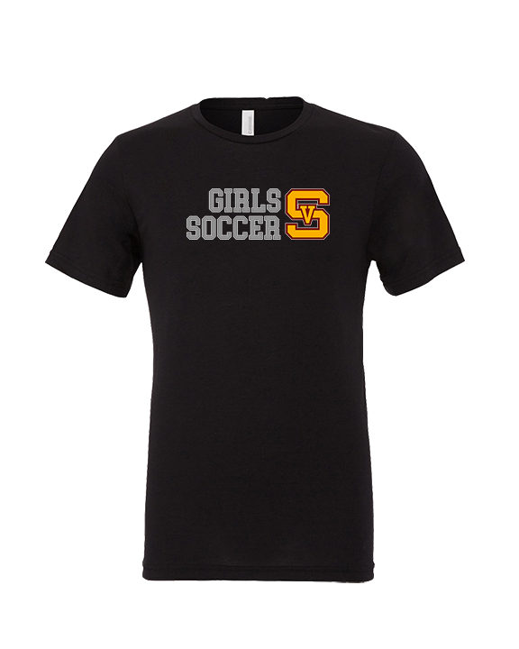 Simi Valley HS Girls Soccer Custom 2 - Tri-Blend Shirt