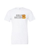 Simi Valley HS Girls Soccer Custom 2 - Tri-Blend Shirt