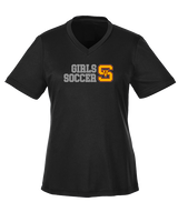 Simi Valley HS Girls Soccer Custom 2 - Womens Performance Shirt