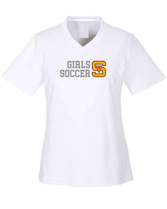 Simi Valley HS Girls Soccer Custom 2 - Womens Performance Shirt