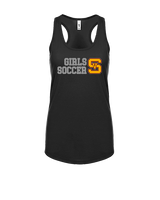 Simi Valley HS Girls Soccer Custom 2 - Womens Tank Top