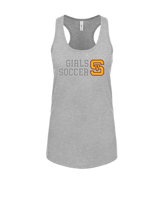 Simi Valley HS Girls Soccer Custom 2 - Womens Tank Top